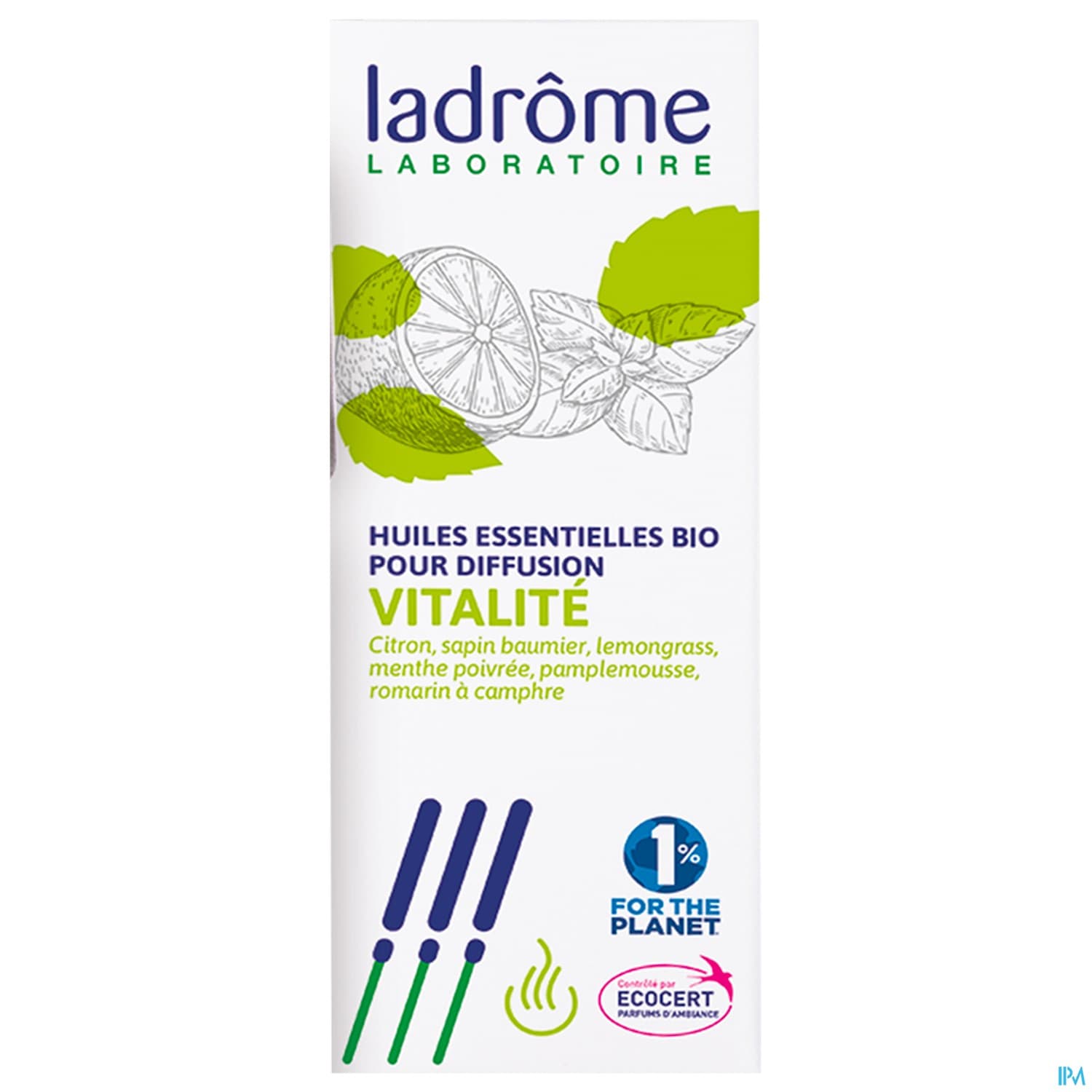 Ladrome Melange D Huile Essentielle Vitalite Bio 10ml