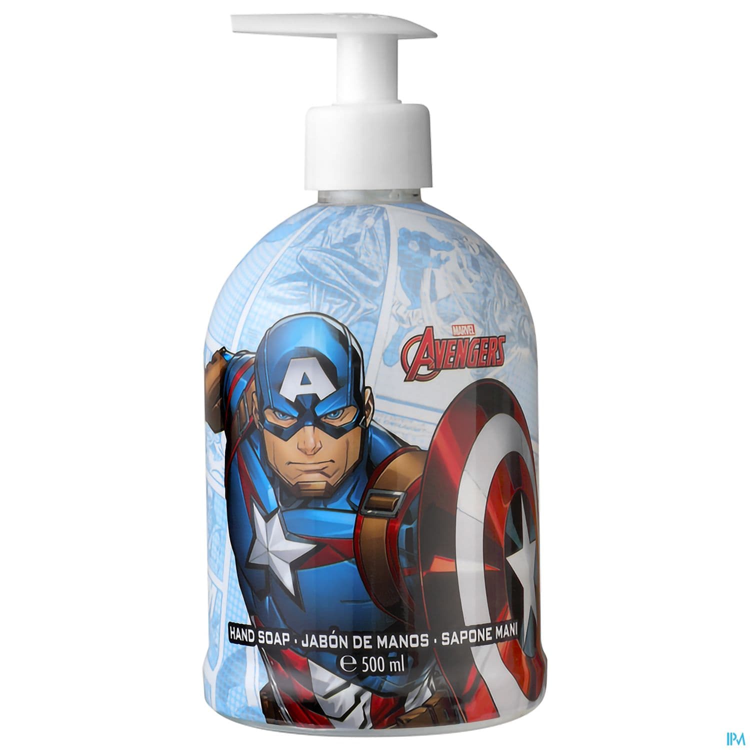 CAPTAIN AMERICA GEL LAV MAIN 500ML