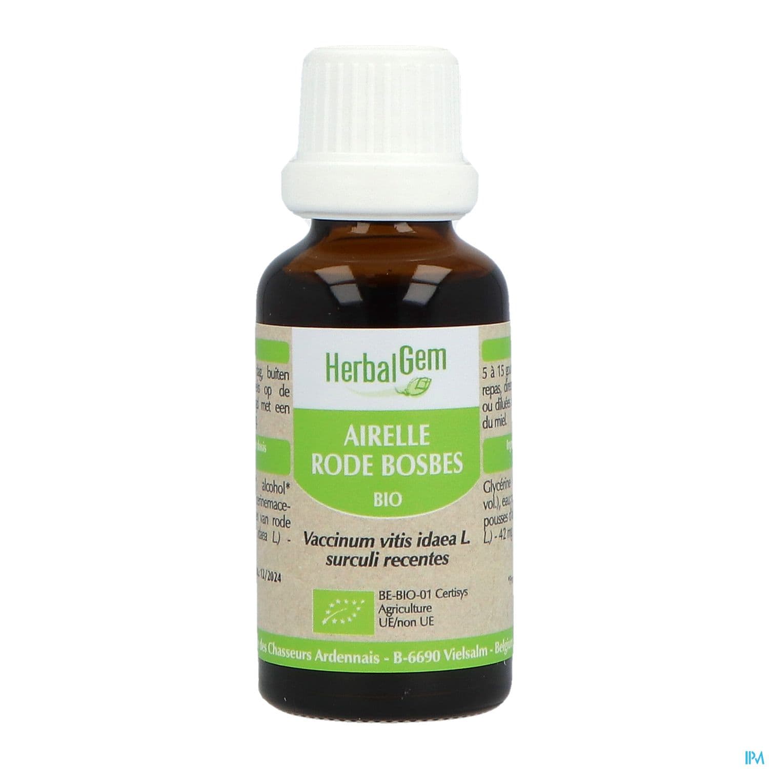 Herbalgem Airelle Jp Bourgeon Macerat Gly Bio 30ml