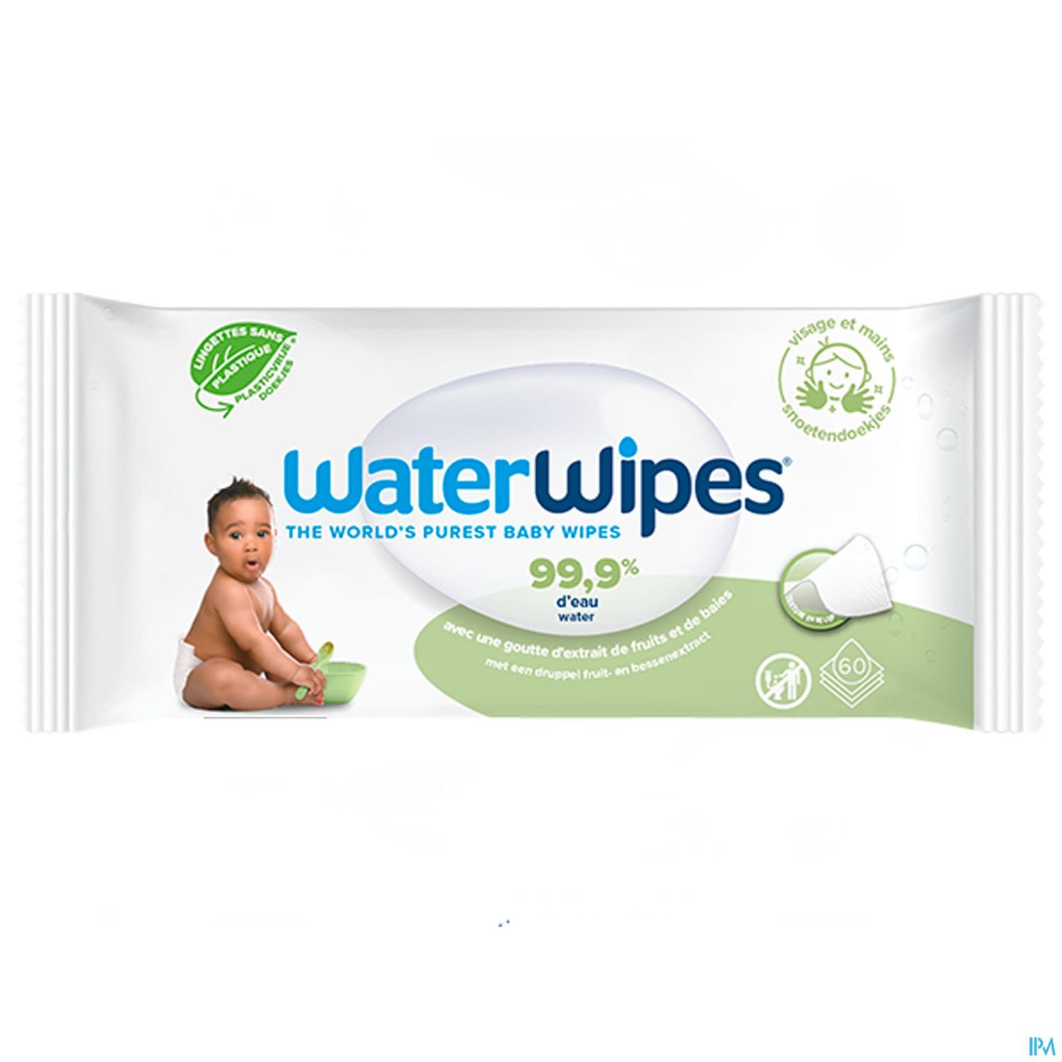 WATER WIPES LINGET BB ON THE GO 10