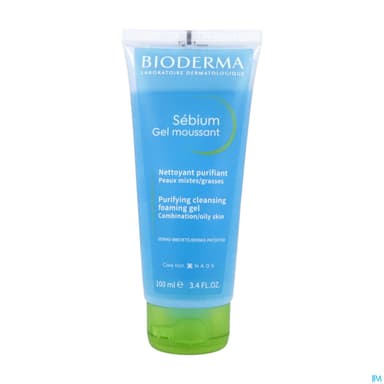 Bioderma Sebium Gel Moussant Nettoyant Purifiant 100ml