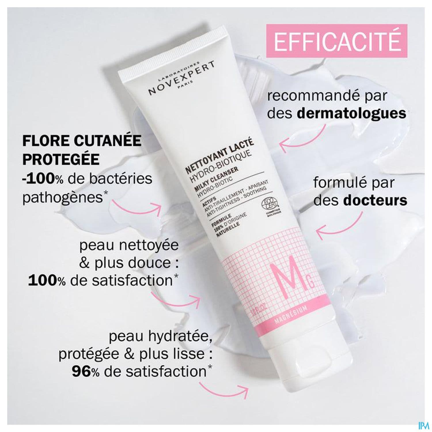 Novexpert Nettoyant Lacte Hydrobiotique 150ml