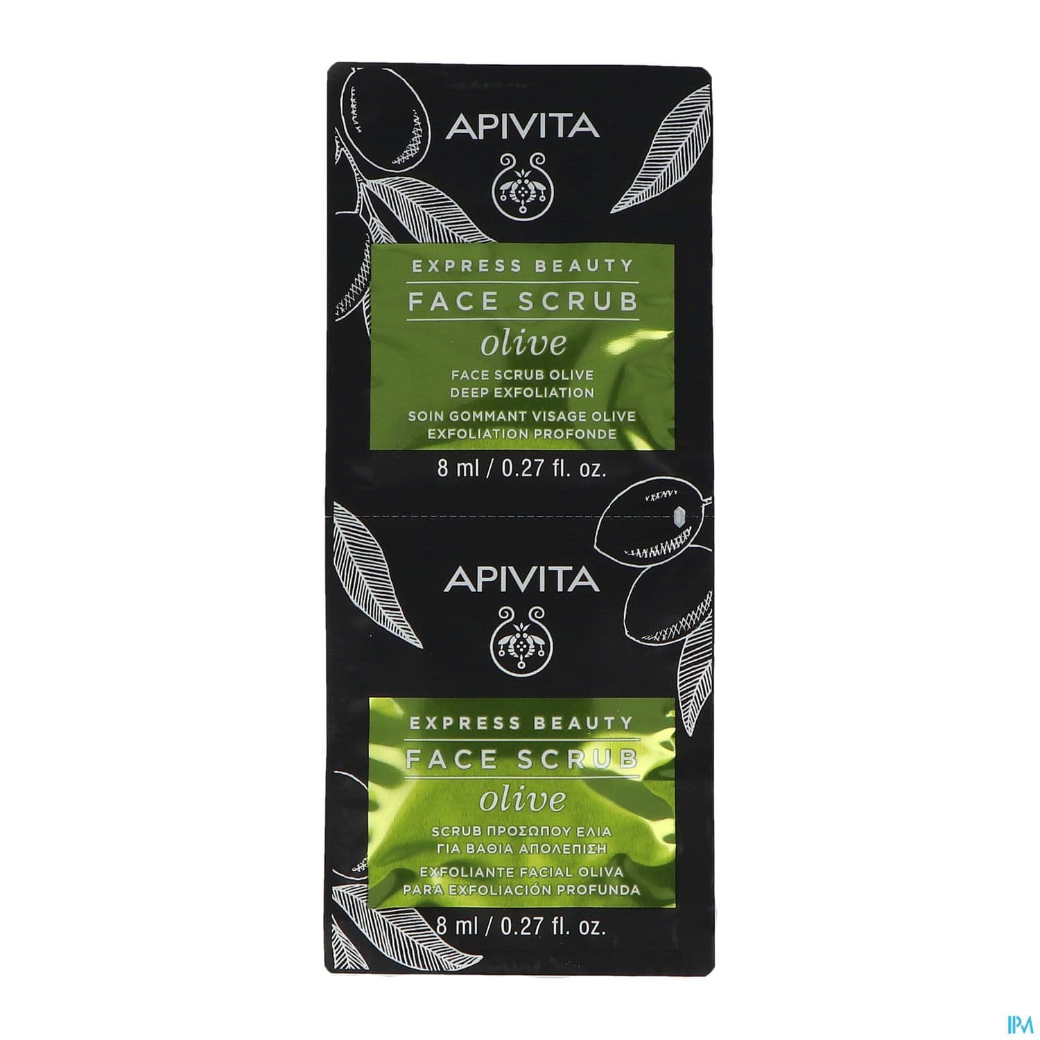 APIVITA GOMMAGE EXPRESS OLIVE X2