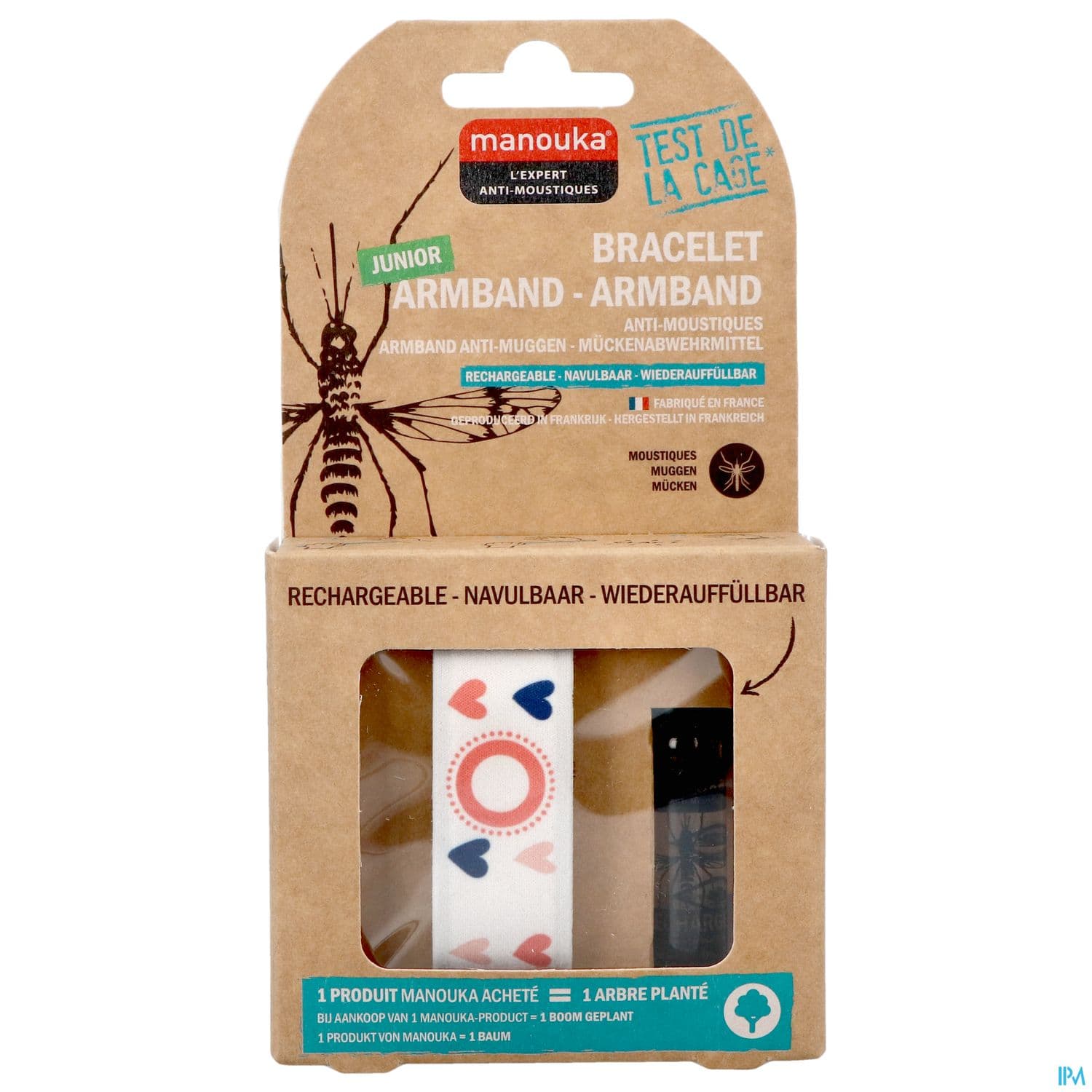 MANOUKA BRACEL A/MOUST ENF COEUR