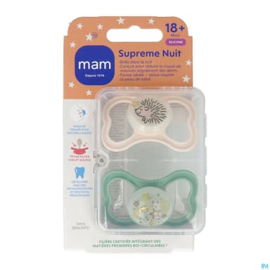 SUCET MAM SUPREME NUIT SIL 18+M X2