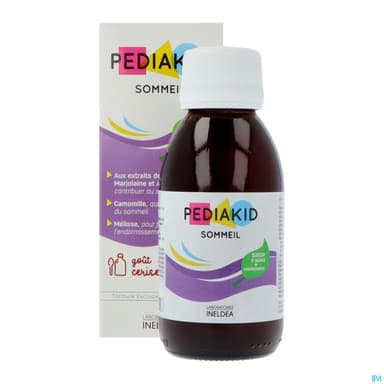 PEDIAKID SOMMEIL SP CERISE FL/125ML