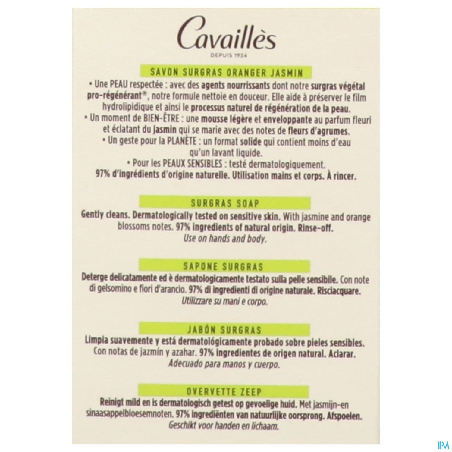 CAVAILLES SAV SURG ORAN/JAS 100G