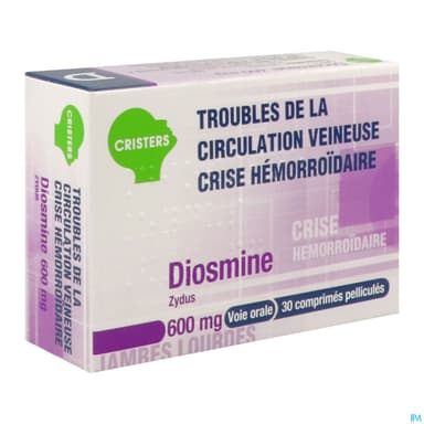 DIOSMINE 600MG ZYDUS CPR 30