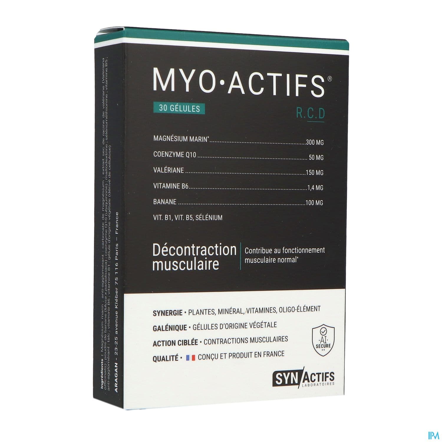Synactifs Myo Actifs Gelule 30
