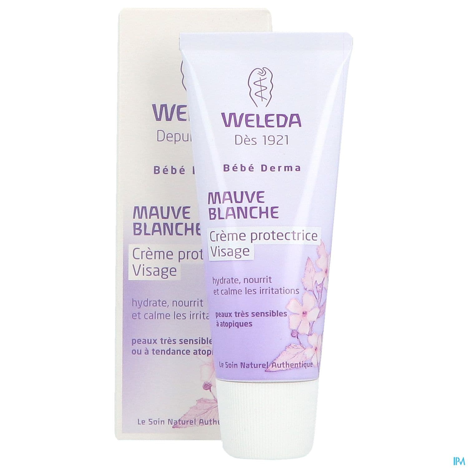 Weleda Mauve Blanche Bebe Creme Protectrice Visage 50ml