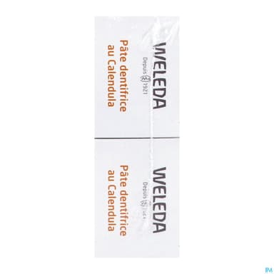 WELEDA PATE DENT CALENDULA 75ML X2
