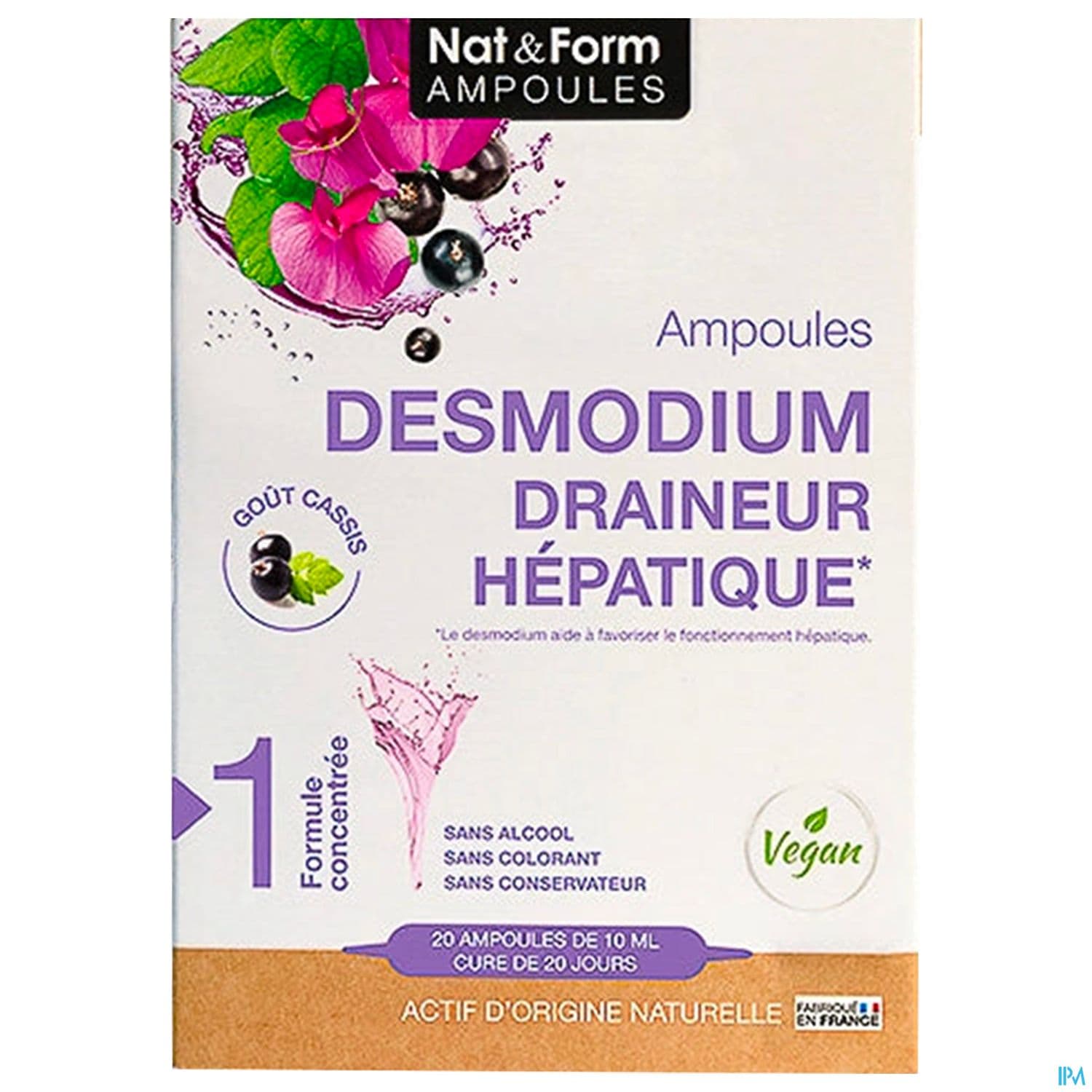 Nat Et Form Ampoule Desmodium Bio 10ml 20