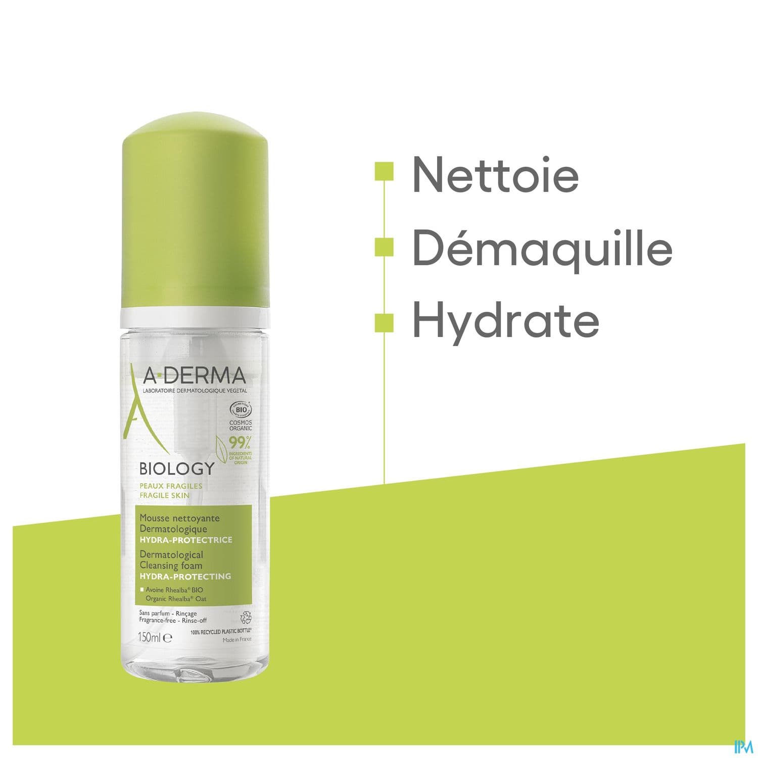 A-DERMA MOUSS NETT HYDR PROT 150ML