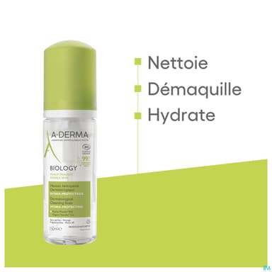 A-DERMA MOUSS NETT HYDR PROT 150ML