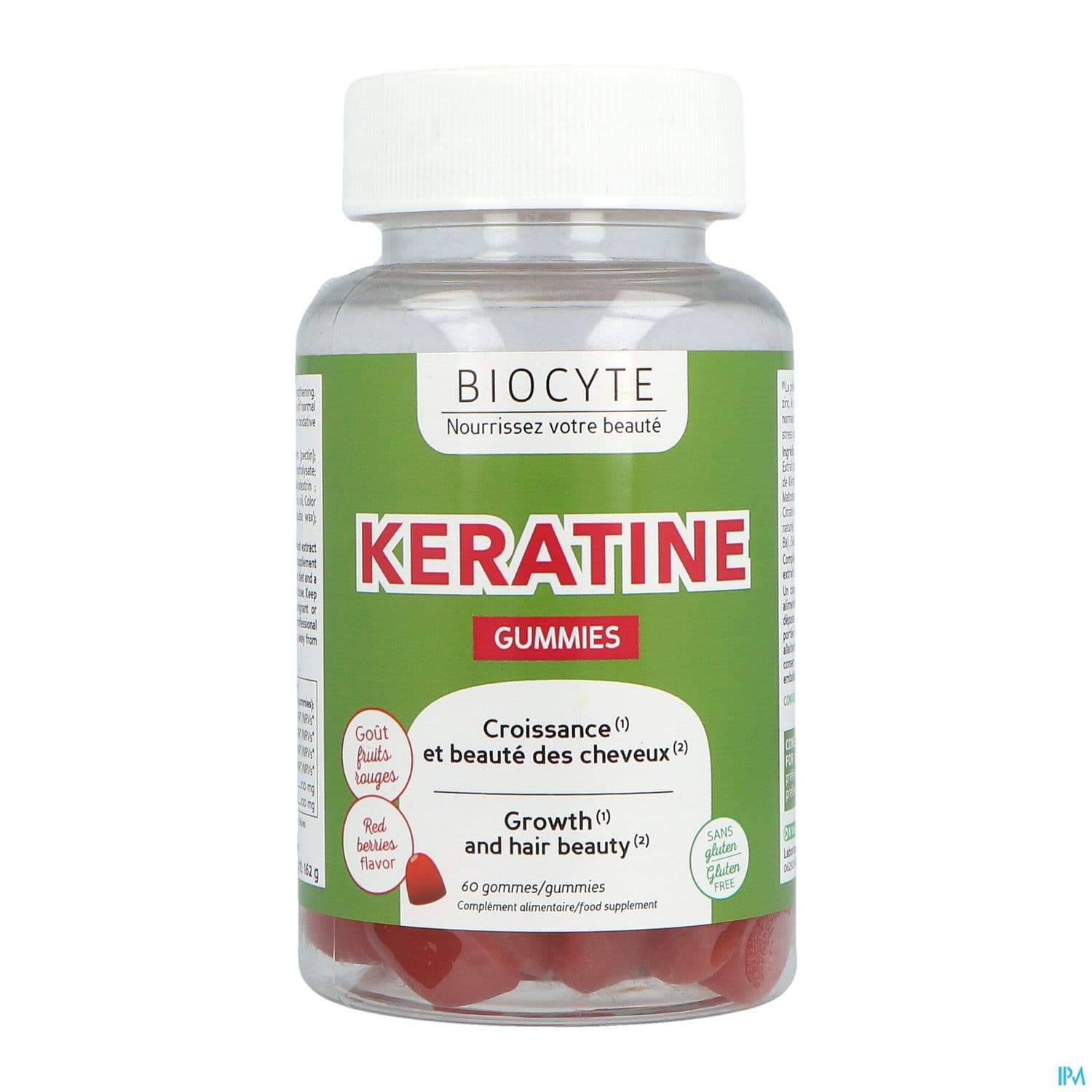 BIOCYTE KERATINE GUMMIE 60