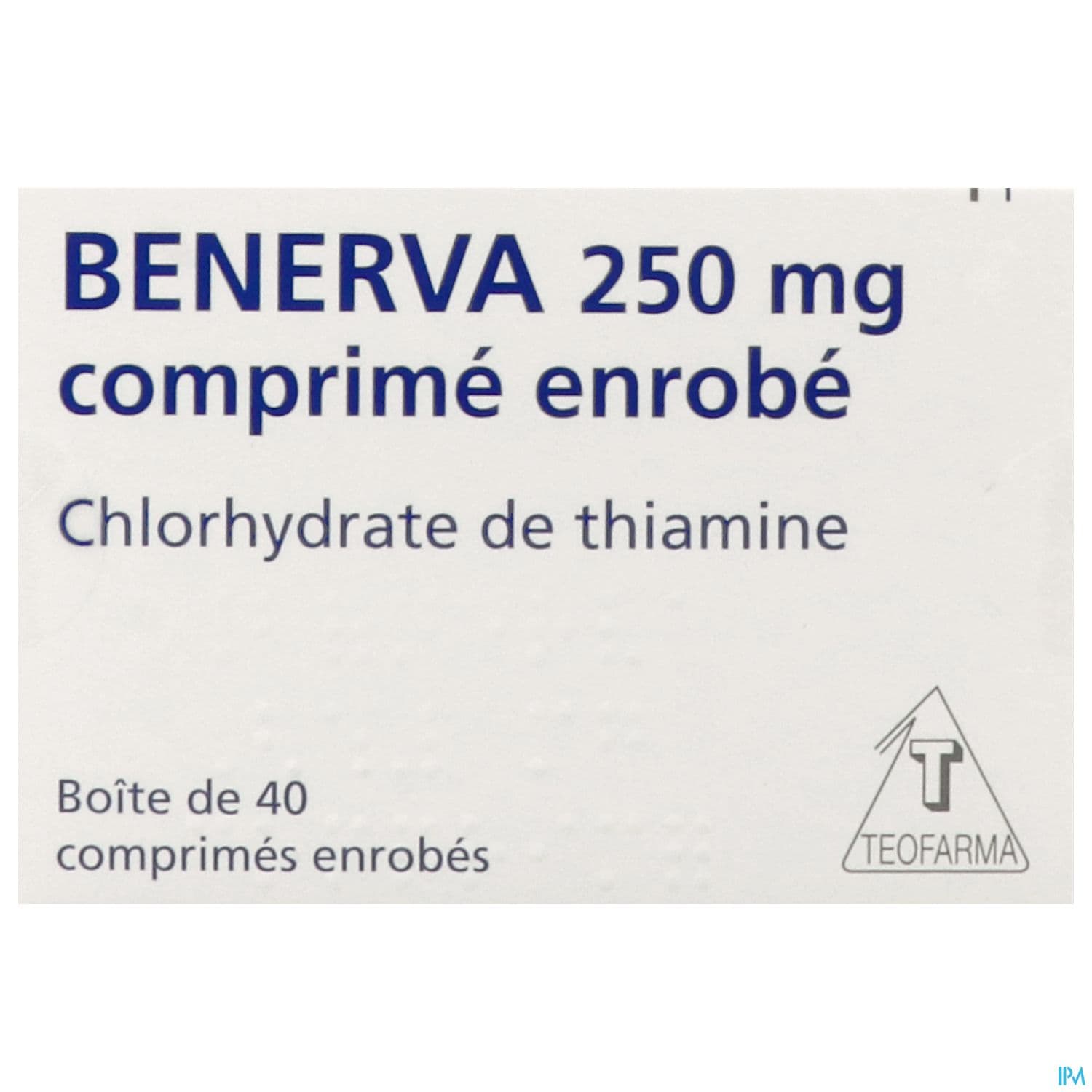 Benerva 250mg Comprime 40