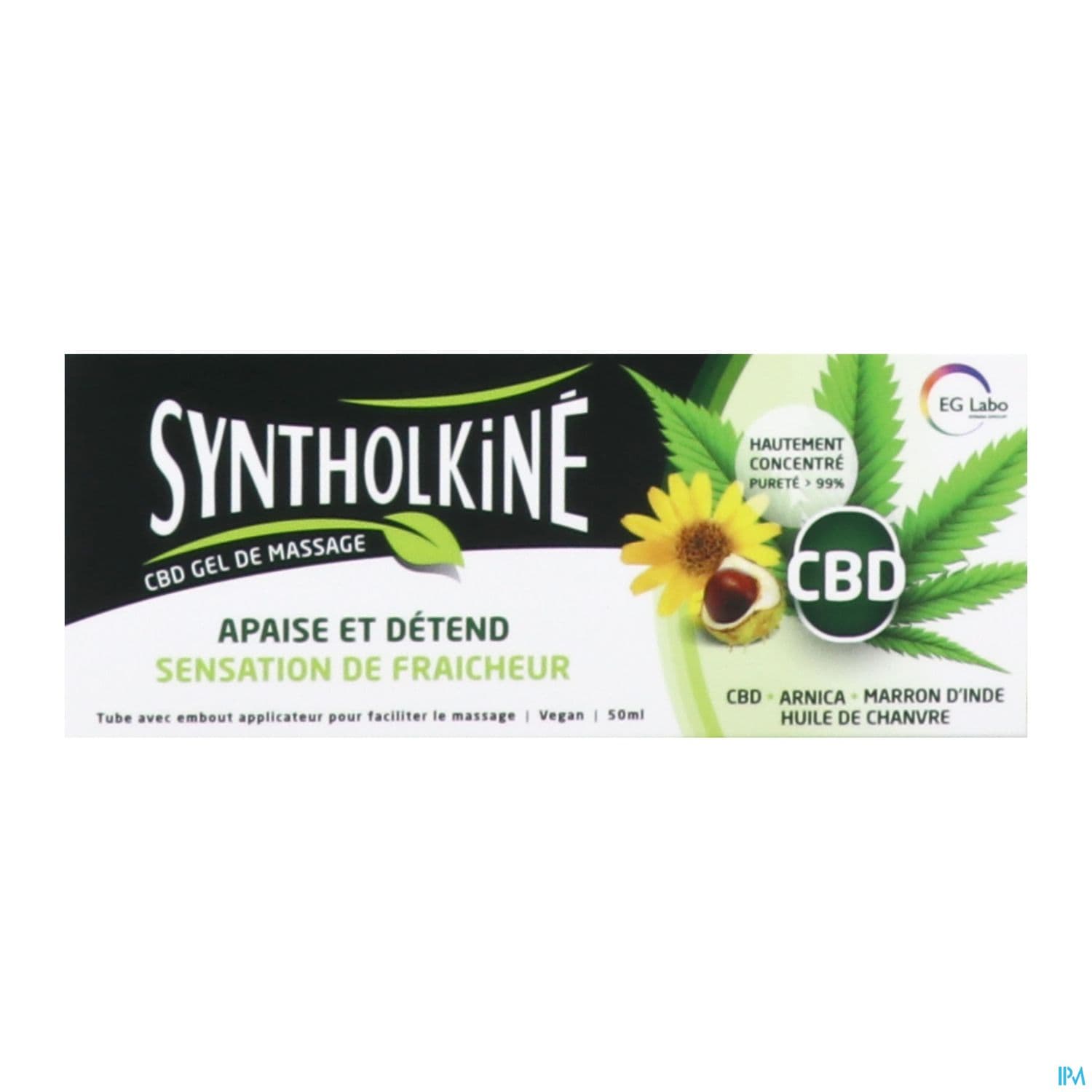 Syntholkine Cbd Gel De Massage Tube 50ml