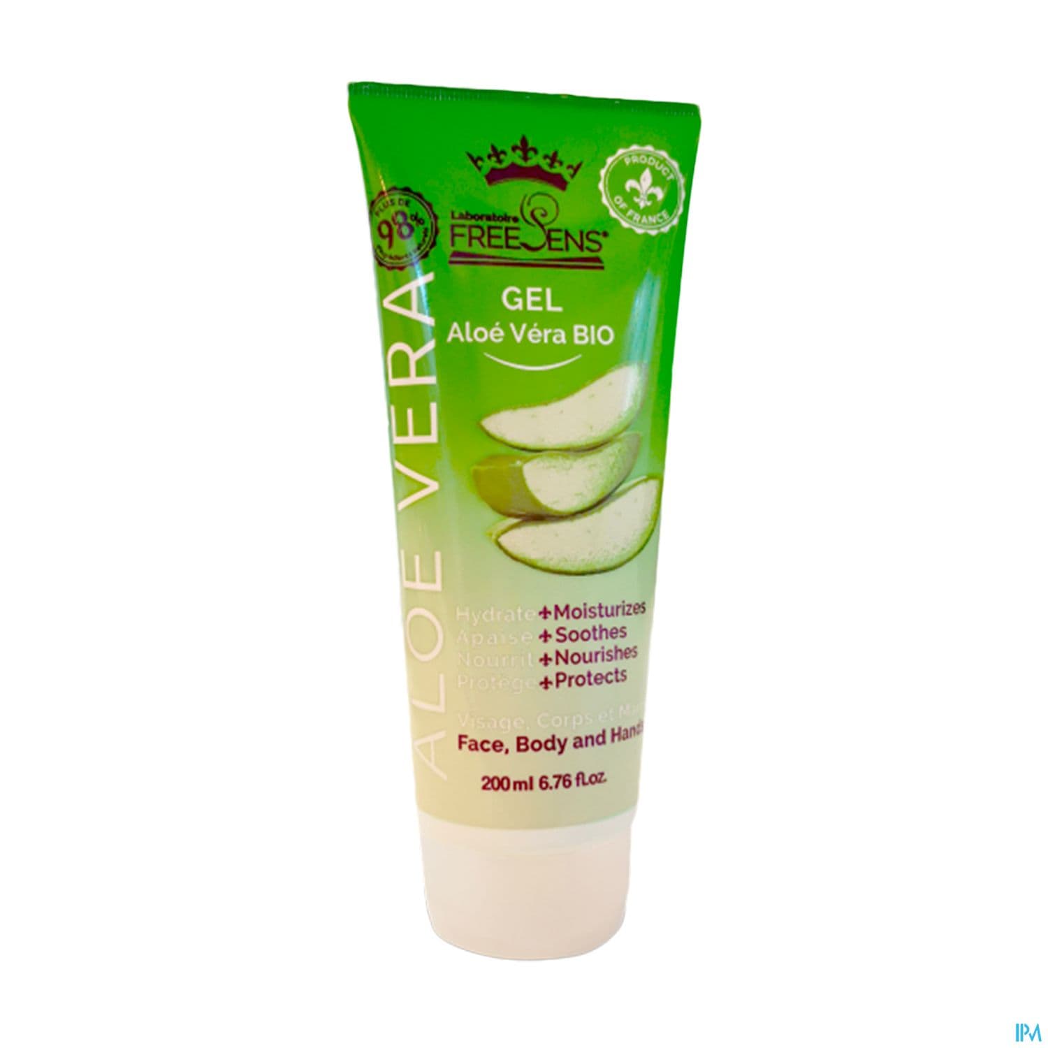 FREESENS GEL ALOE VERA BIO 200ML — Pharmacie porte de la villette