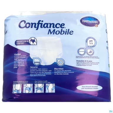 Hartmann Confiance Mobile Absorption 6 Slip Absorbant l 14