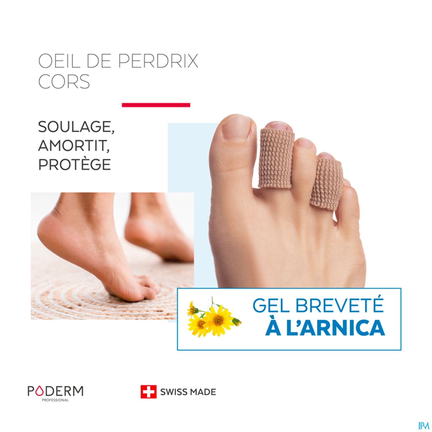 Poderm Oeil De Perdrix Cors Digitube Avec Gel D'arnica Small 2