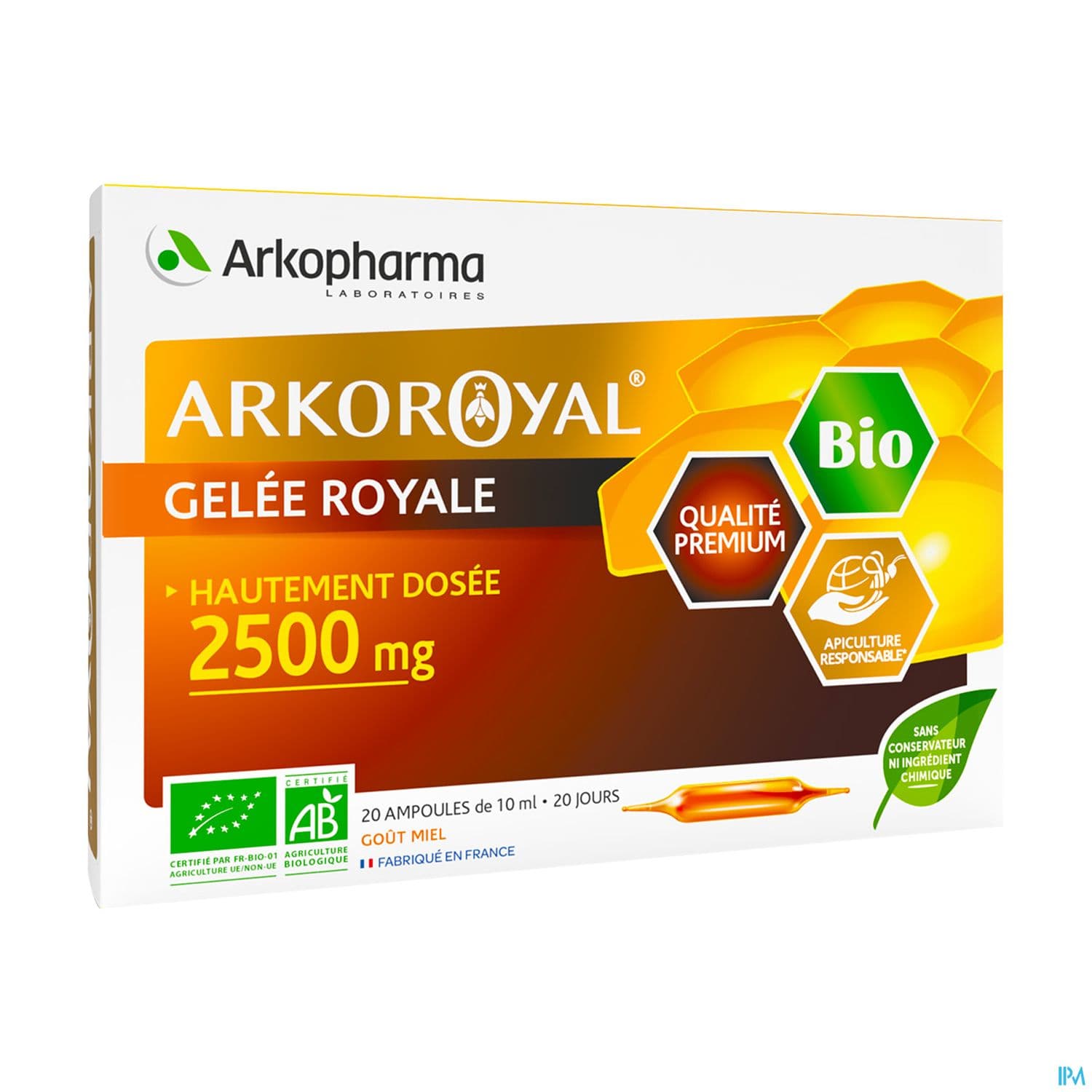ARKOROYAL GELEE ROY BIO2500 AMP 20