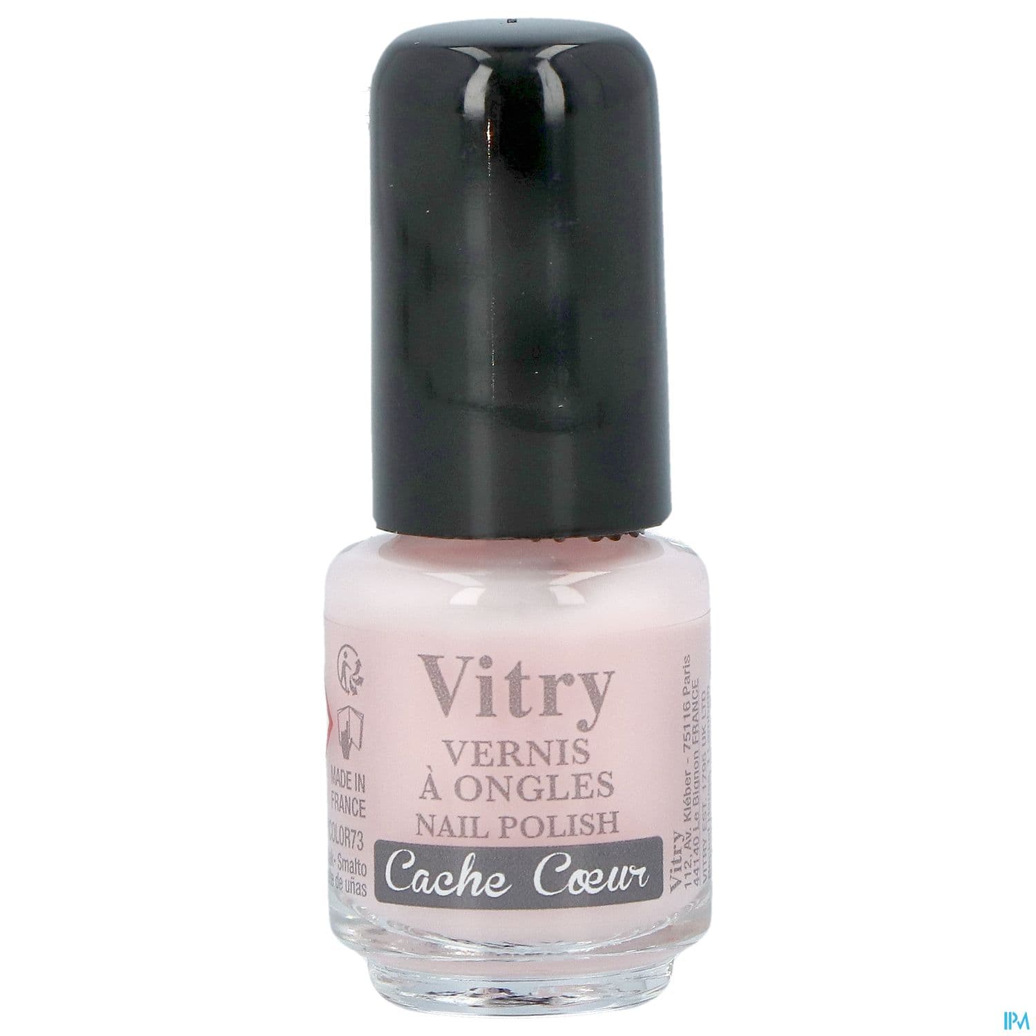 Vitry Vernis Ongles Cache Coeur Mini 4ml