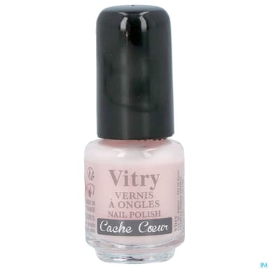 Vitry Vernis Ongles Cache Coeur Mini 4ml
