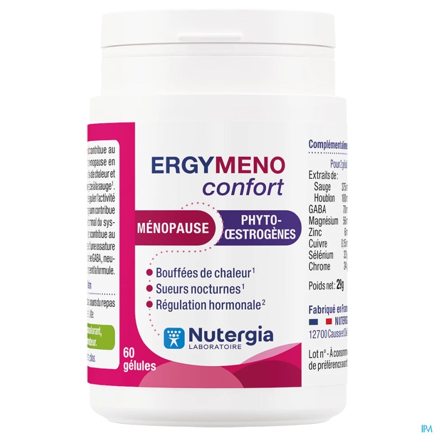 ERGYMENO CONFORT GELULE 60