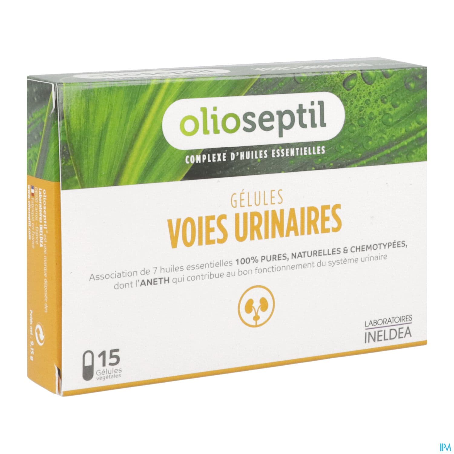 Olioseptil Voies Urinaires Gelule 15