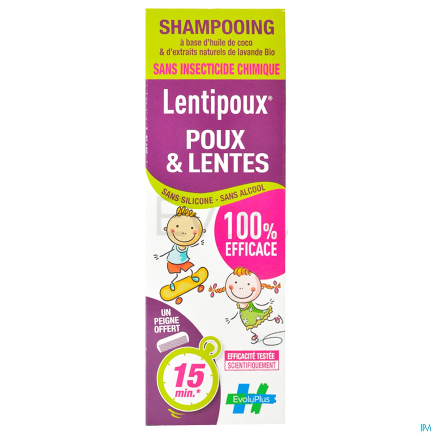 LENTIPOUX SH LAVANDE 100ML
