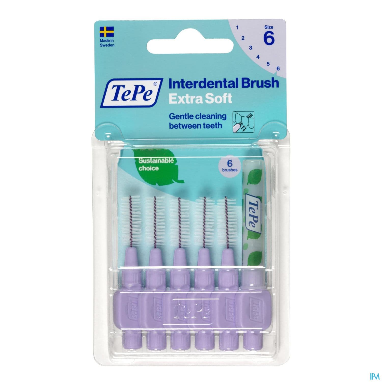 Tepe Brossette Interdentaire Extra Souple Violet X6