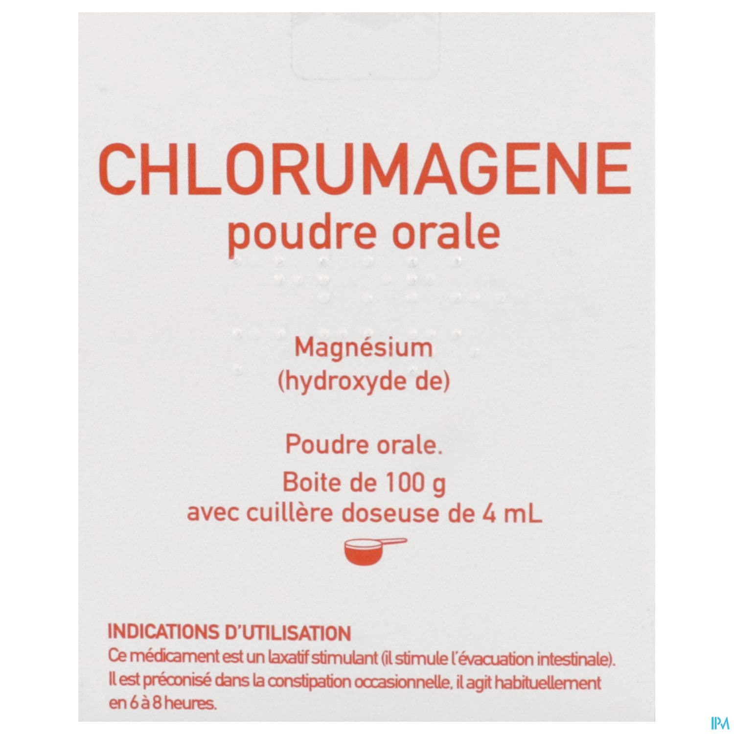 CHLORUMAGENE PDR 100G