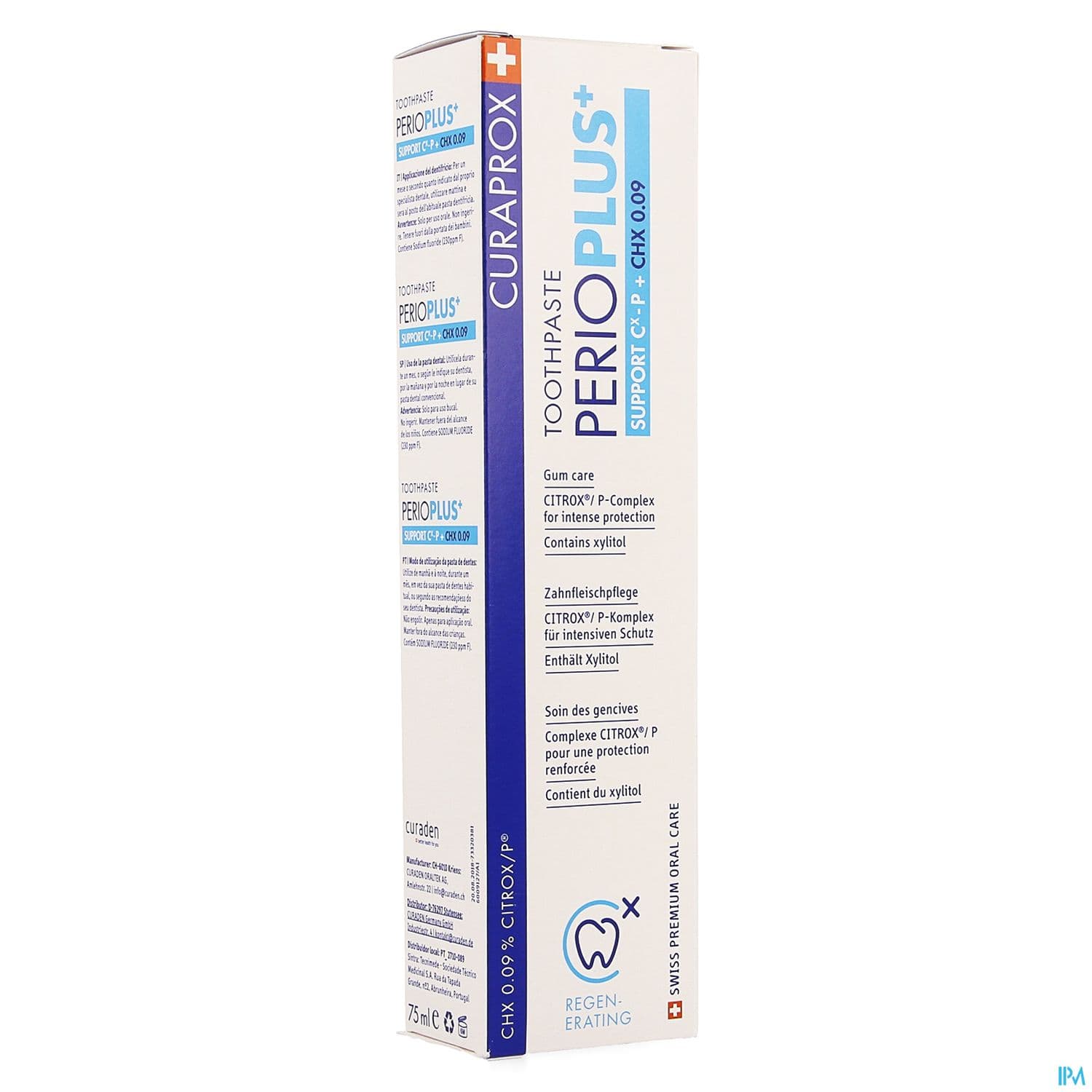 PERIO PLUS+ SUPPORT DENT GEL 75ML