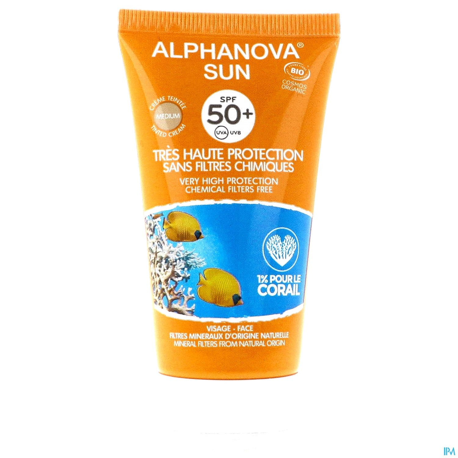 ALPHANOVA SUN CR TEINTE 50+ 50G