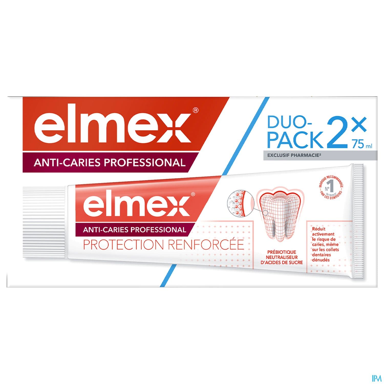 ELMEX DENT A/CARIE PRO 75ML X2