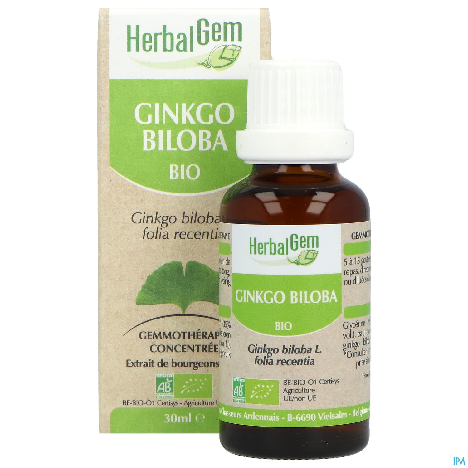 HERBALGEM MACER MER BIO GINKGO30ML