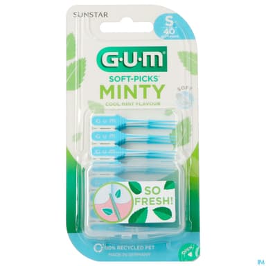 GUM SOFT-PICKS COMF FLEX MINT S 40
