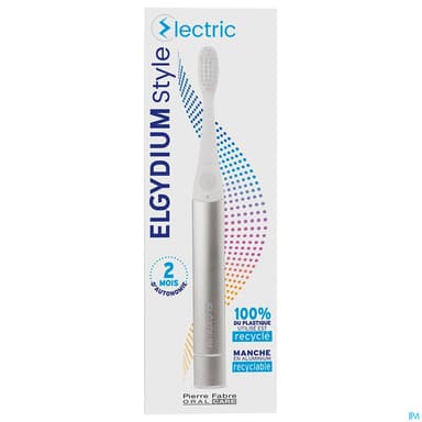 Elgydium Style Brosse A Dents Electrique Silver