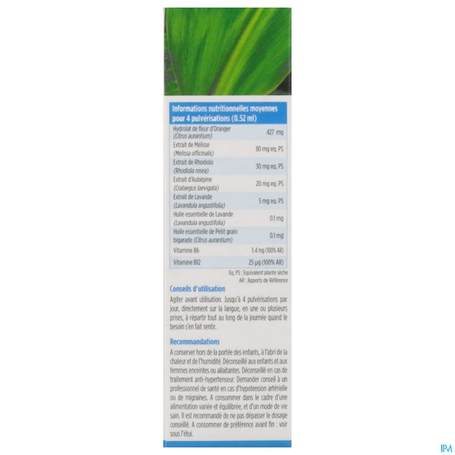 OLIOSEPTIL SPR BUCCAL SERENITE20ML