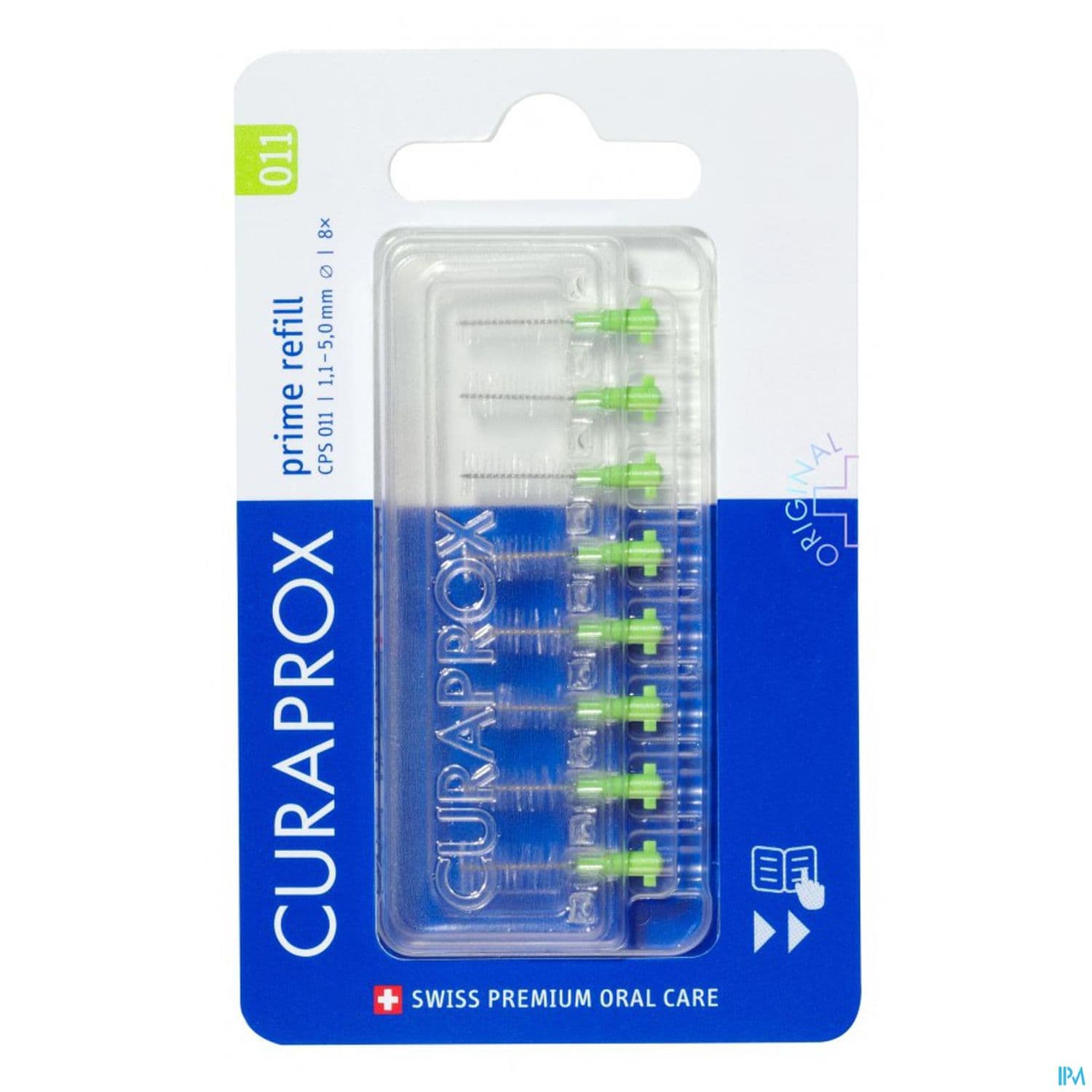 Curaprox Prime Refill Brossette Interdent Vert 8