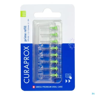 Curaprox Prime Refill Brossette Interdent Vert 8
