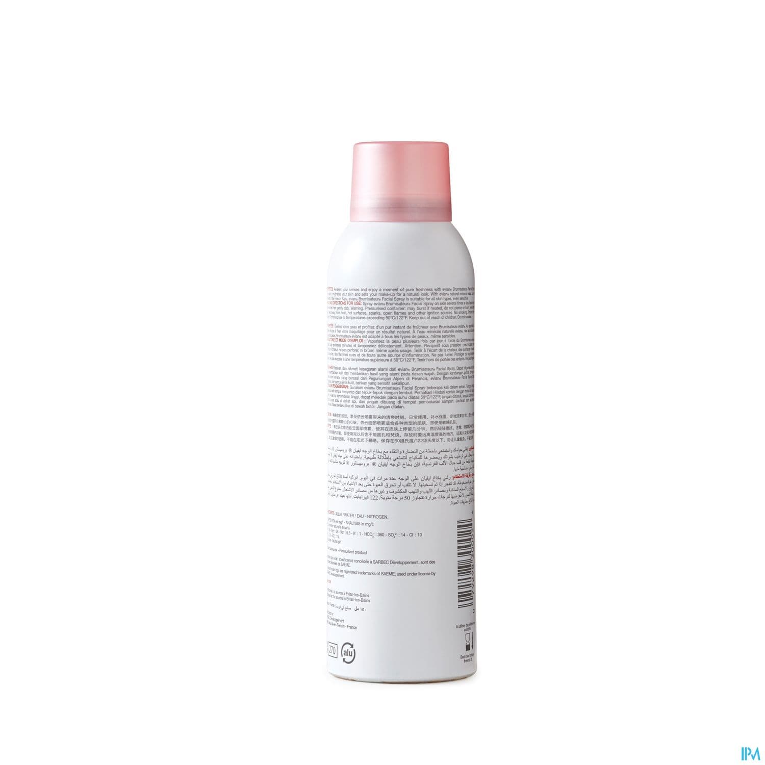 BRUMISATEUR EVIAN BOMB 150ML