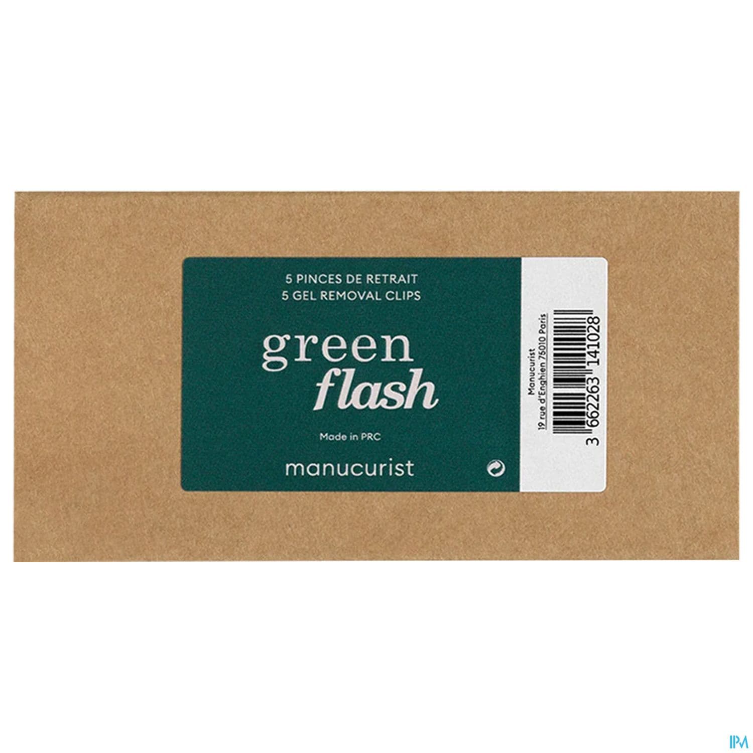 GREEN FLASH PINCE RETRAIT X5