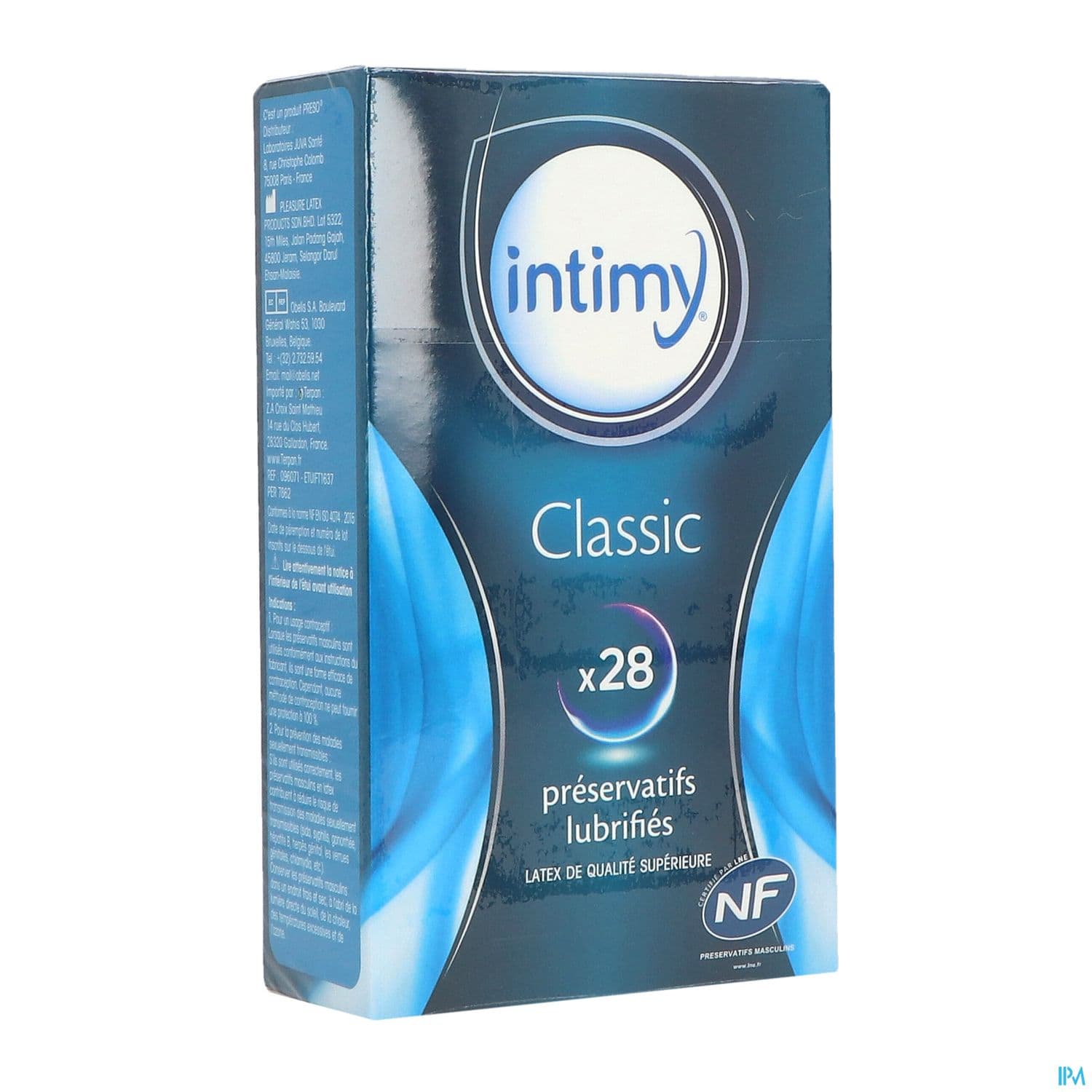Intimy Preservatifs Lubrifies Classic X28