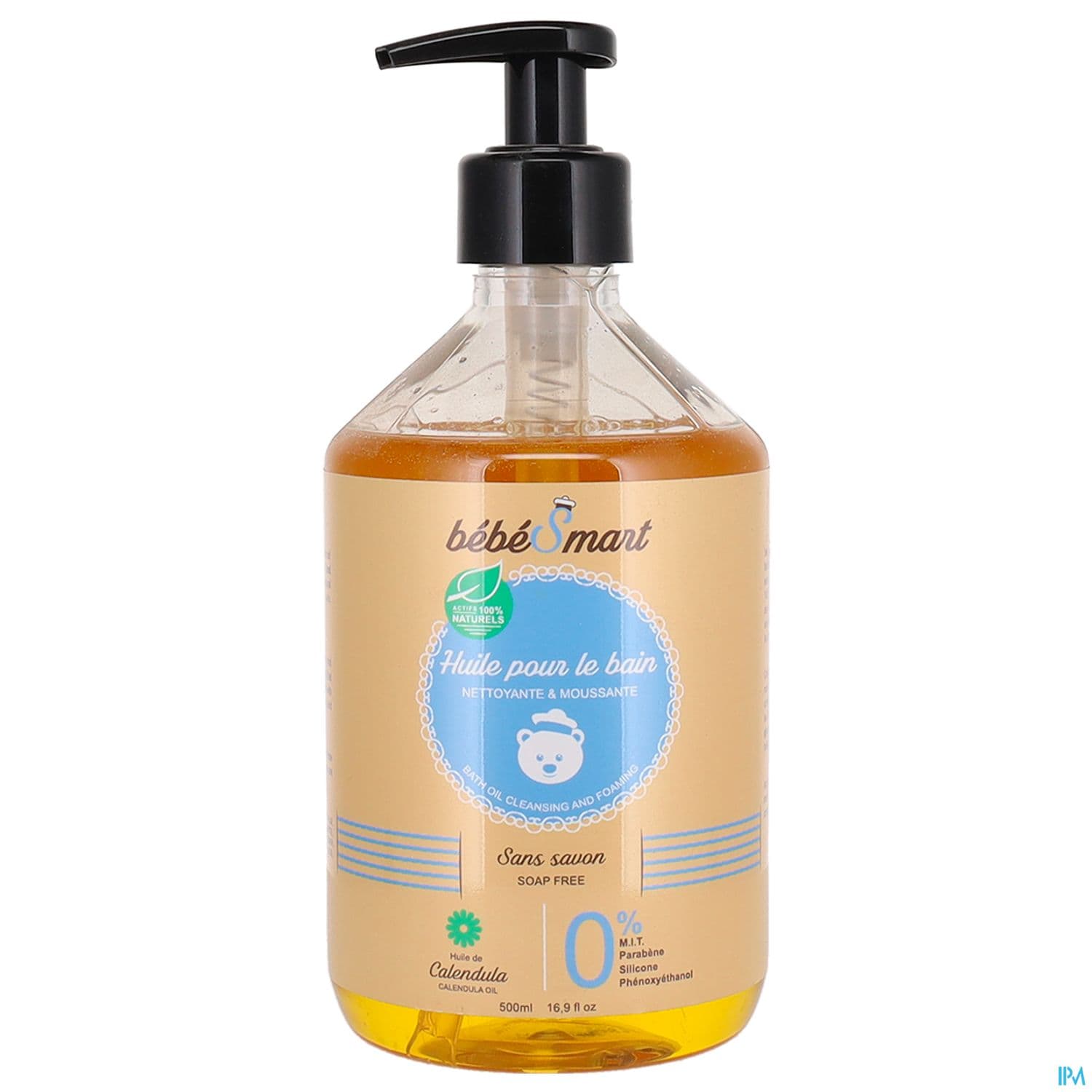 BEBE SMART HLE BAIN S/SAVON 500ML