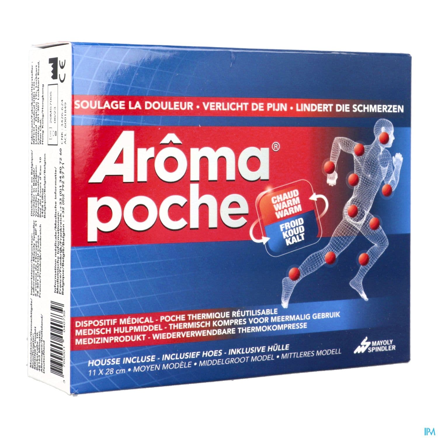 Aroma Poche Thermique Chaud Froid 11cm X 28cm