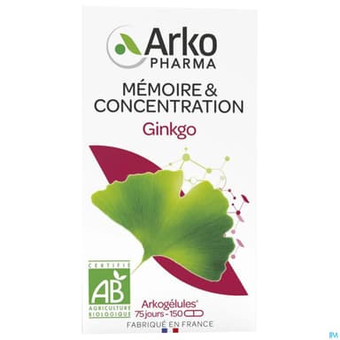 ARKOG GINKGO BIO GELUL 150+45
