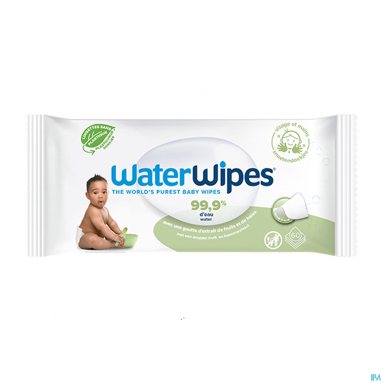 WATER WIPES LINGET BB ON THE GO 10