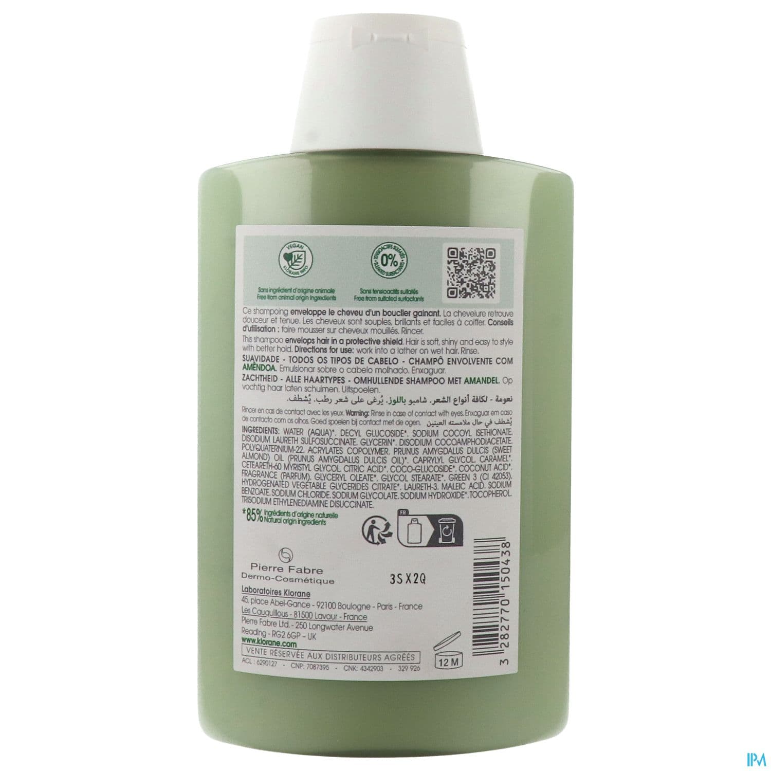 KLORANE SH AMANDE 200ML