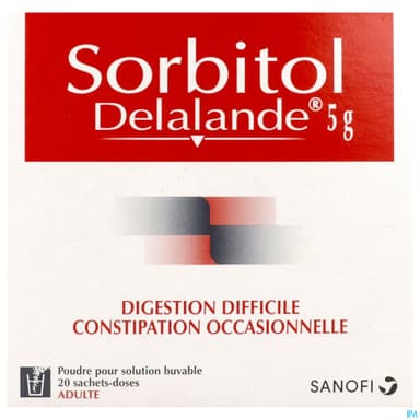 SORBITOL DELALANDE 5G SACHET 20